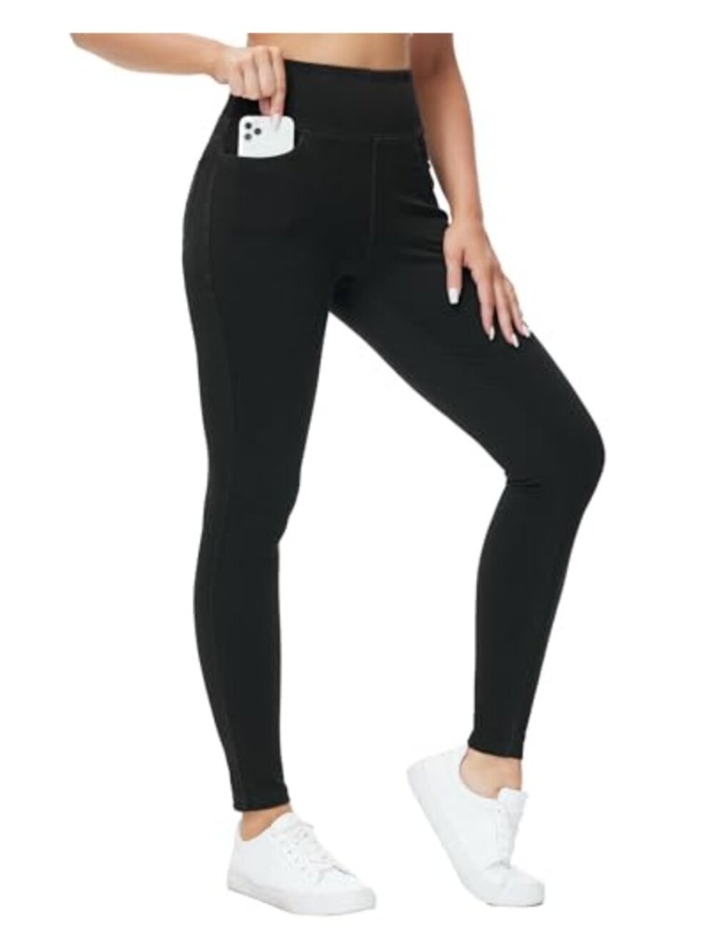 High Waisted Jeggings Stretchy Skinny Jean Leggings Tummy Control 4 Pockets